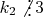 $k_2\not\mathop{\raisebox{-2pt}{\vdots}}3$