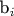 b_i$