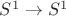 $S^1\to S^1$