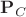 $\mathbf P_C$