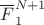 $ \overline{F}_1^{N+1} $