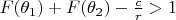 $F(\theta _1)+F(\theta _2)-\frac cr>1$