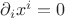 $\partial_i x^i=0$
