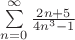 $\sum\limits_{n=0}^{\infty}\frac{2n+5}{4n^3-1}$