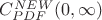 $C^{NEW}_{PDF}(0,\infty)$