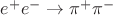 $e^{+}e^{-}\rightarrow \pi^{+} \pi^{-}$