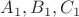 ${A}_1,{B}_1,{C}_1$ ${A}_1,{B}_1,{C}_1$