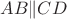 $AB \| CD$