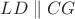 $LD \parallel CG$