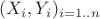 $(X_i, Y_i)_{i=1..n}$