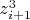 $z_{i+1}^3$