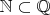 $\mathbb N \subset \mathbb Q$