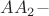 $AA_2-$