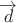 $\overrightarrow{d}$