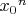 ${x_0}^n$