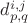 $d_{p,q}^{i,j}$