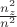 $\frac{n_z^2}{n^2}$