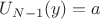 $U_{N-1}(y)=a$
