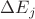 $\Delta E_{j}$