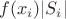 $f(x_i)|S_i|$