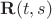 $\mathbf R(t,s)$