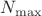 $N_{\max}$