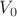 ${V}_{0}$