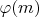$\varphi (m)$