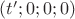 ${( t'; 0; 0; 0) } $