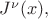 $J^\nu (x),$