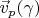 $\vec v_p(\gamma) $