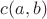 $ c(a,b)$