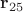 ${\bf r}_{25}$