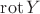 $\operatorname{rot}{Y}$