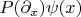 $P(\partial_x)\psi(x)$