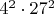 $4^2\cdot{27^2}$