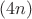 $(4n)$