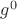 $g^0$