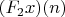 $(F_2x)(n)$