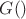 $G(а)$