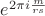 $e^{2\pi i \frac m {rs}}$