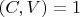 $(C,V) =1$