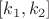 $[k_1,k_2]$