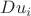 $Du_i$