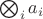 $\bigotimes_i a_i$
