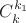 $C ^{k_1} _k$