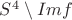 $S^4 \setminus Imf$