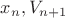 $x_n,V_{n+1}$