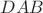 $DAB$