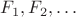 $F_1, F_2, \ldots$
